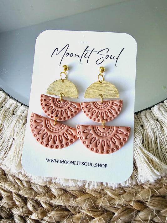 Boho Dangle in Terracotta